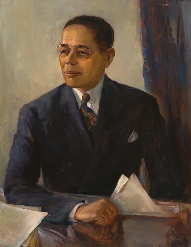 George Edmund Haynes Wall Art by Laura Wheeler Waring - High-Resolution Digital Print