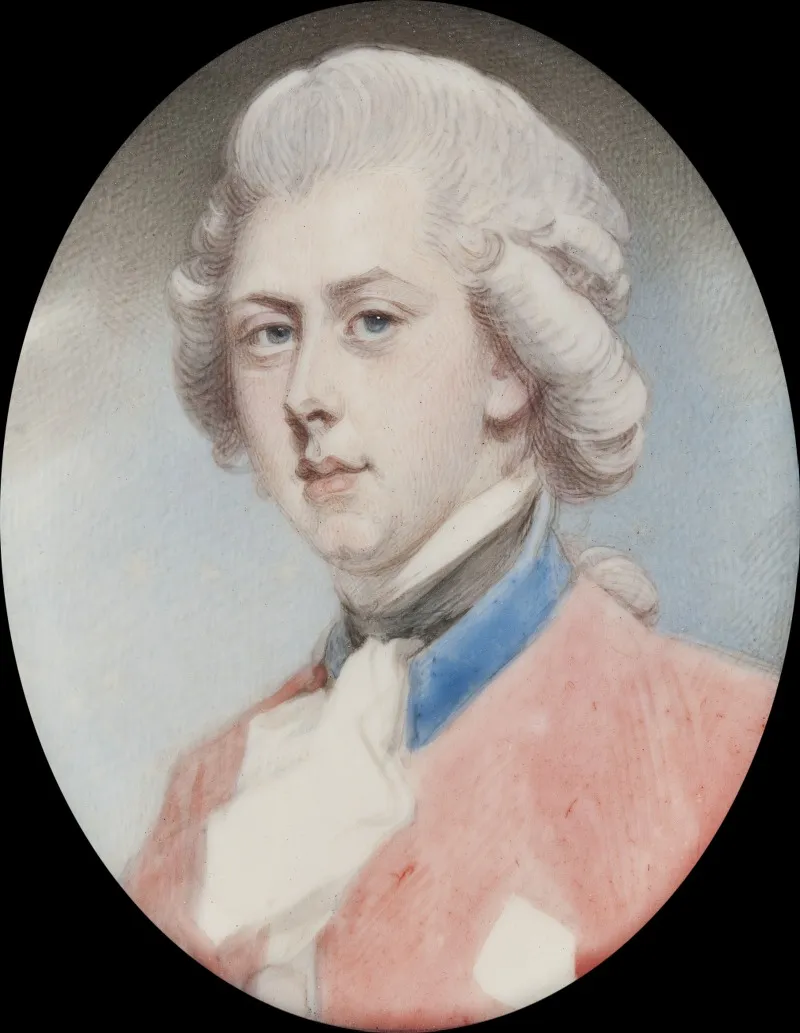 George Iv 1762 1830 King Of Great Britain And Ireland And Hannover When Prince Of Wales Wall Art by Jeremiah Meyer - High-Resolution Digital Print