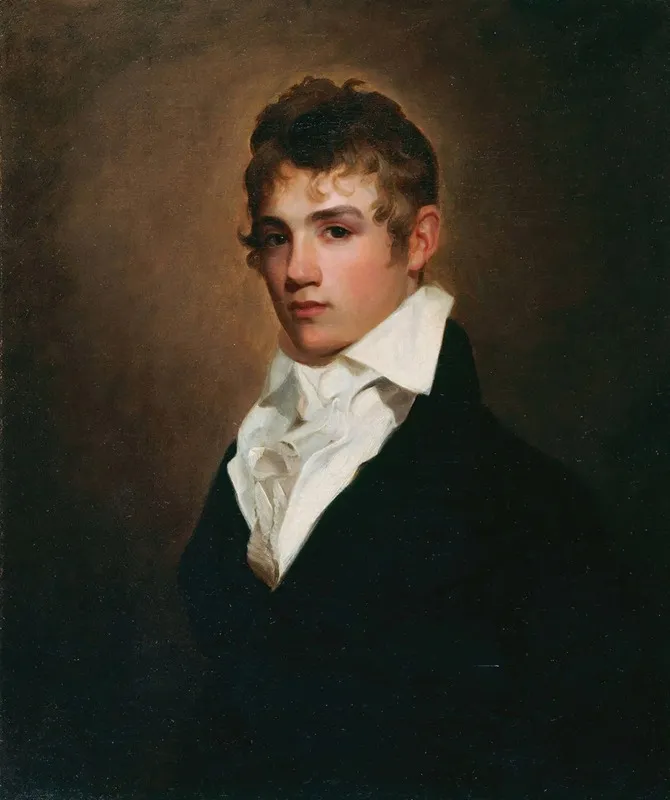 George Mifflin Dallas Wall Art by Thomas Sully - High-Resolution Digital Print