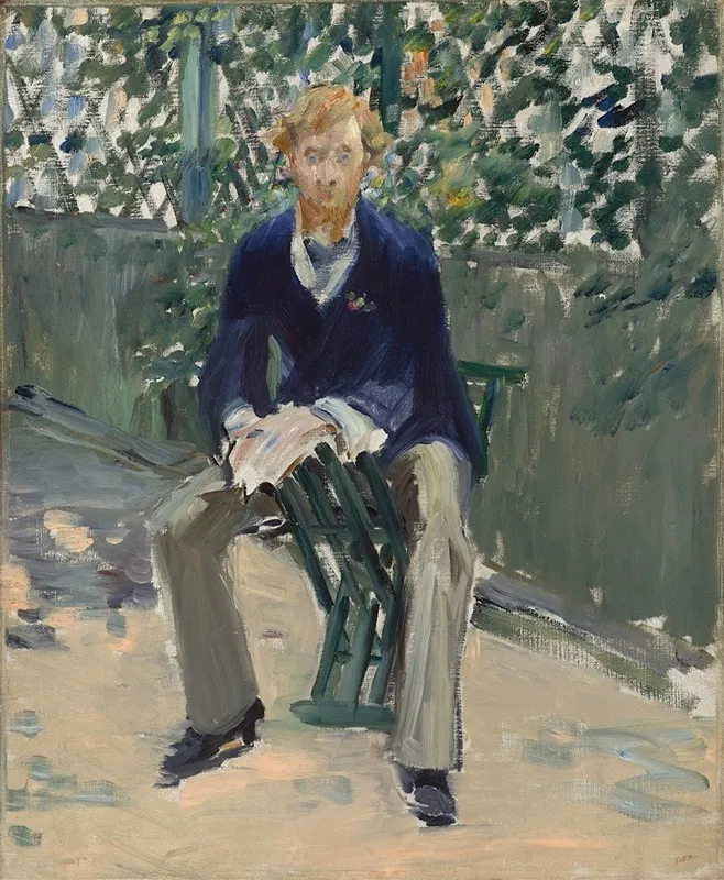 George Moore In The Artists Garden