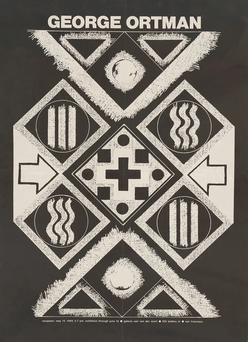 George Ortman Exhibition 2 Wall Art by George Ortman - High-Resolution Digital Print