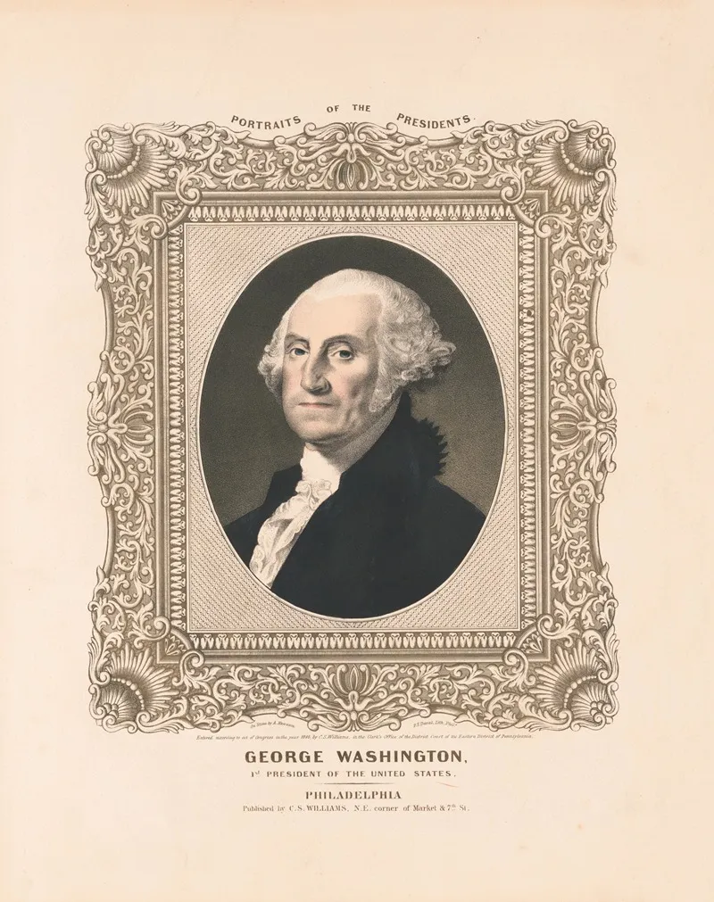 George Washington 1st President Of The United States 2