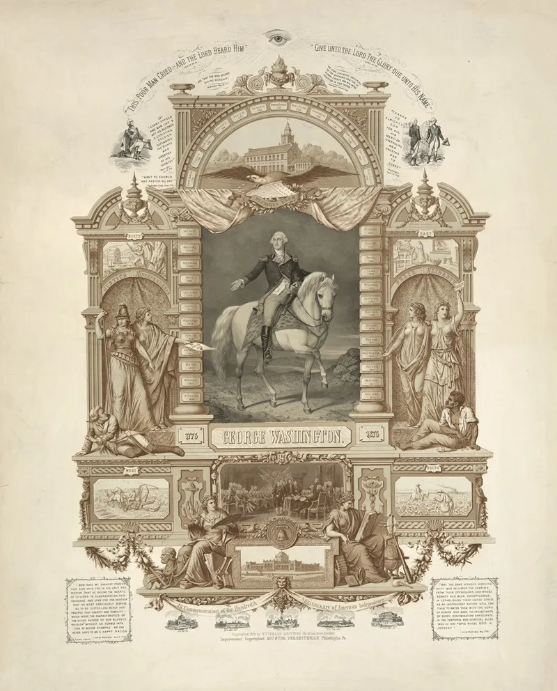 George Washington 26 Wall Art by Wittemann Bros. - High-Resolution Digital Print