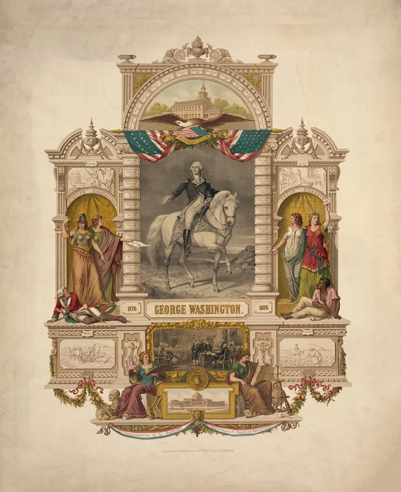 George Washington 38 Wall Art by Wittemann Bros. - High-Resolution Digital Print