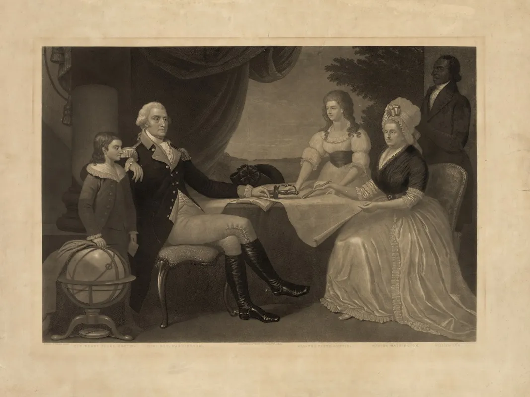 George Washington Parke Custis George Washington Eleanor Parke Custis Martha Washington William Lee