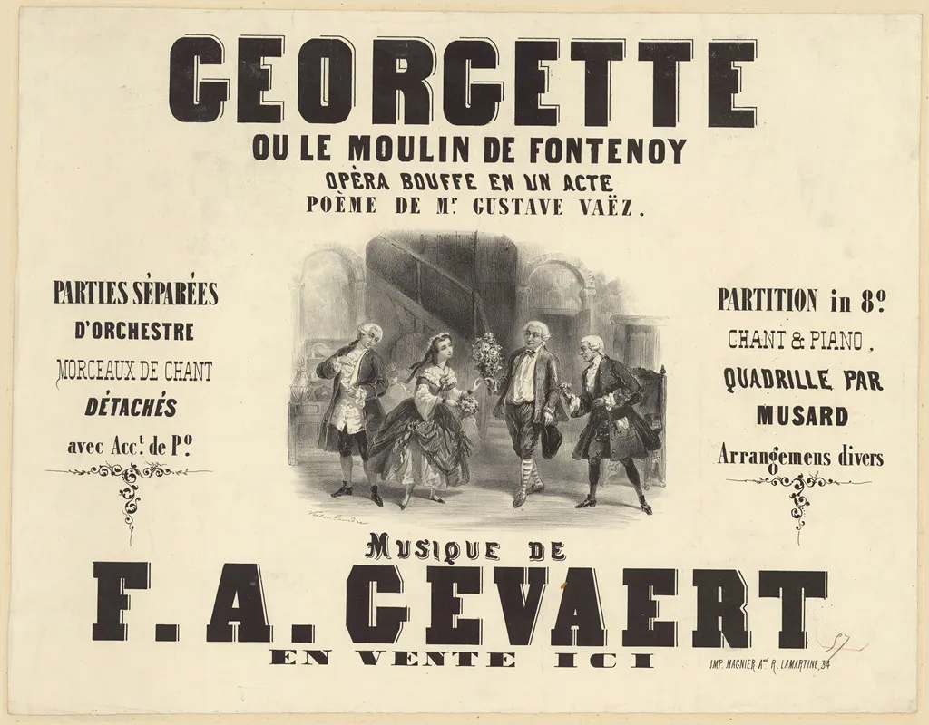 Georgette Ou Le Moulin De Fontenoy Wall Art by Victor Coindre - High-Resolution Digital Print