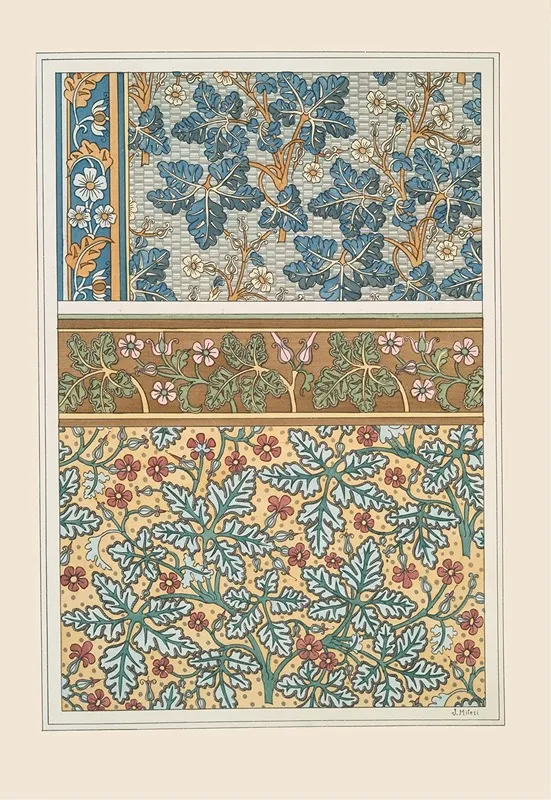 Geranium Sauvage 2 Wall Art by Maurice Pillard Verneuil - High-Resolution Digital Print