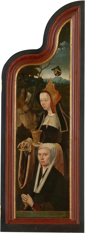Gerbrich Claesdr Wall Art by Jacob Cornelisz. van Oostsanen - High-Resolution Digital Print