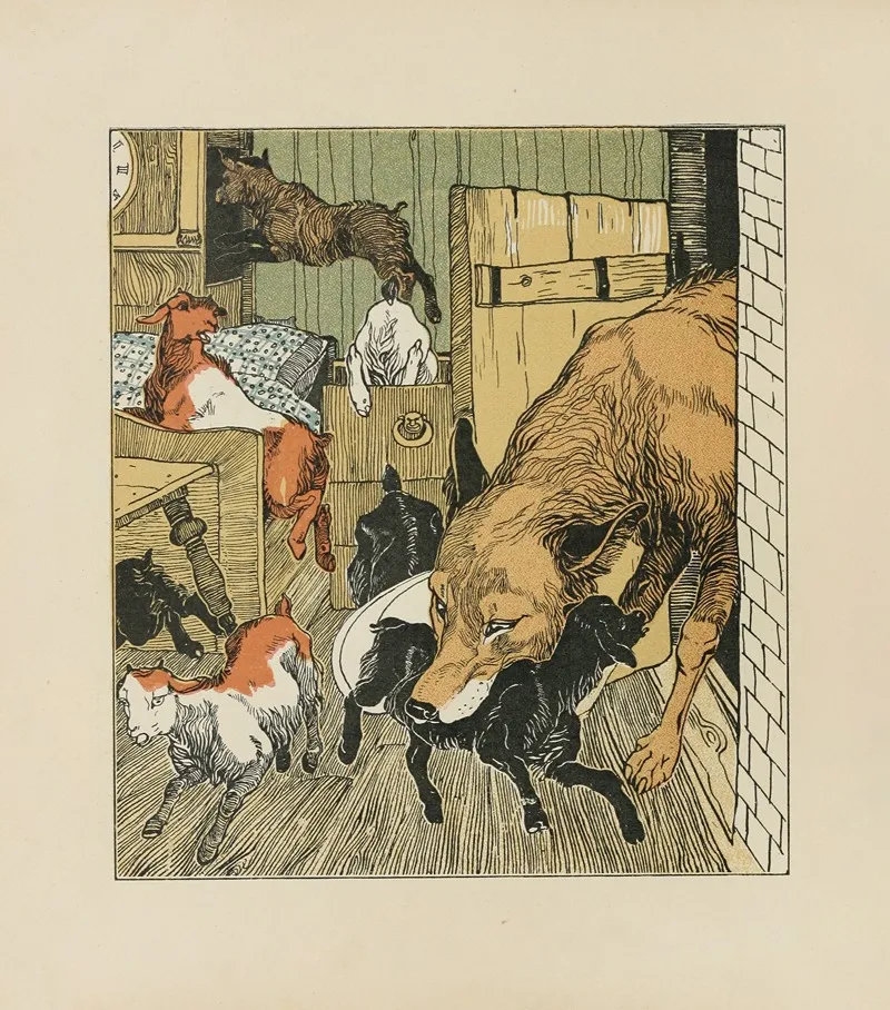 Gerlachs Jugendbucherei Pl 01 Wall Art by Hans Fraungruber - High-Resolution Digital Print