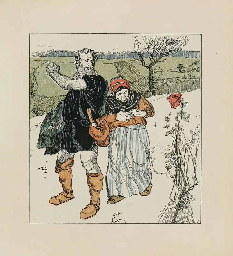Gerlachs Jugendbucherei Pl 06 Wall Art by Hans Fraungruber - High-Resolution Digital Print