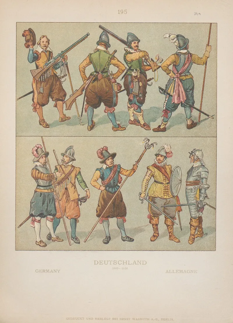 Germany 22 Wall Art by Adolf Rosenberg - High-Resolution Digital Print