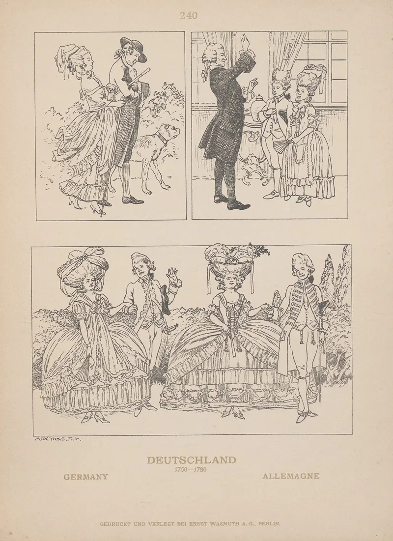 Germany 29 Wall Art by Adolf Rosenberg - High-Resolution Digital Print