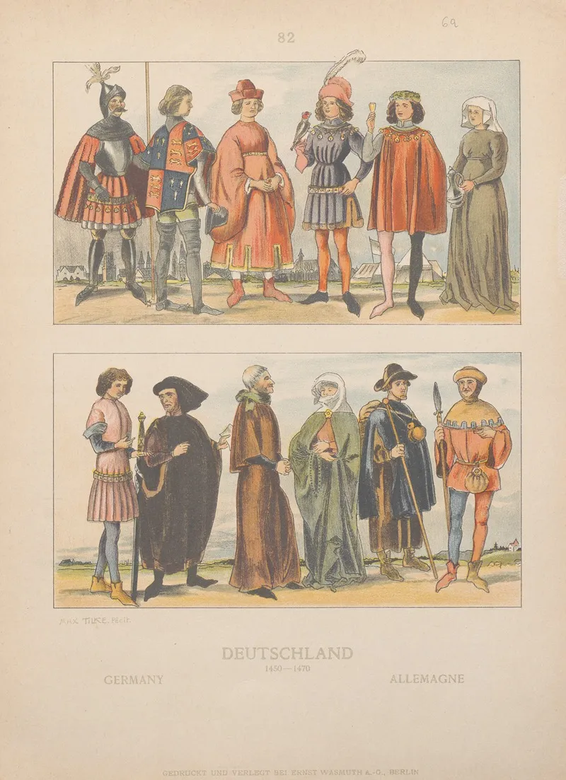 Germany 6 Wall Art by Adolf Rosenberg - High-Resolution Digital Print