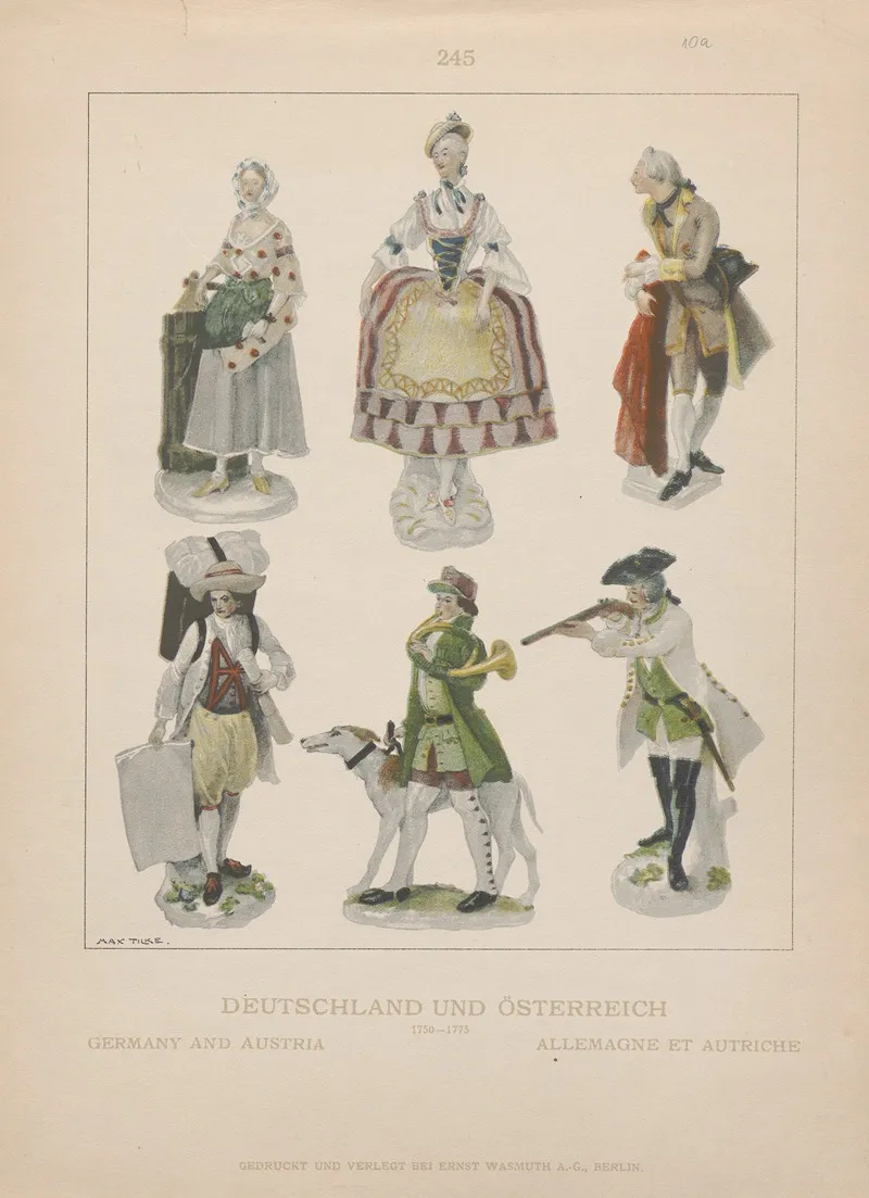 Germany And Austria Wall Art by Adolf Rosenberg - High-Resolution Digital Print