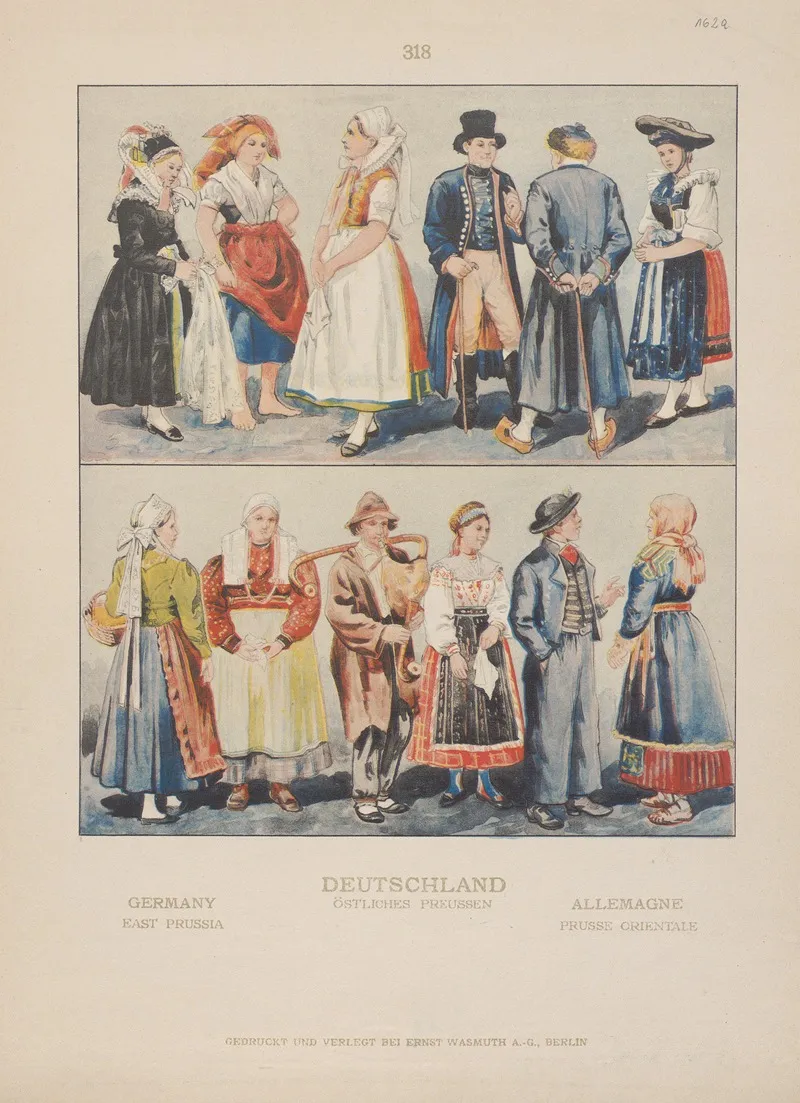 Germany East Prussia Wall Art by Adolf Rosenberg - High-Resolution Digital Print