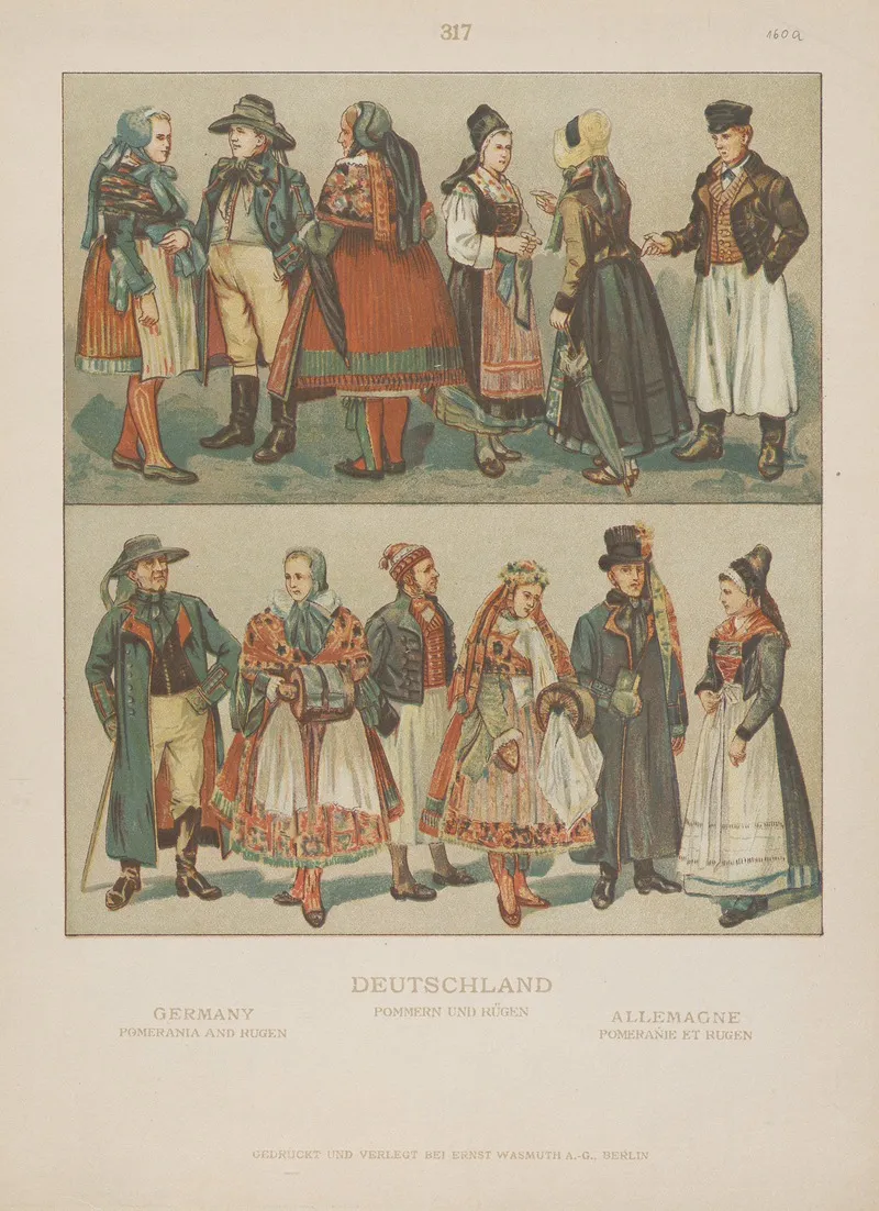 Germany Pomerania And Rugen Wall Art by Adolf Rosenberg - High-Resolution Digital Print