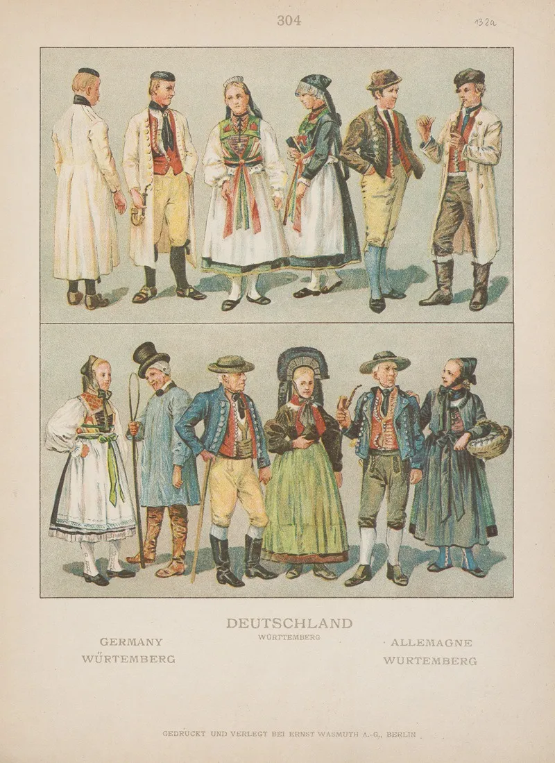 Germany Wurtemberg Wall Art by Adolf Rosenberg - High-Resolution Digital Print