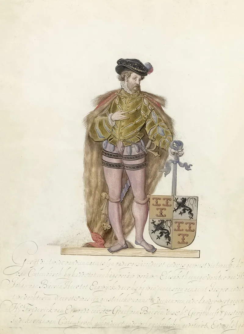 Gerrit Ii Heer Van Culemborg Wall Art by Nicolaes de Kemp - High-Resolution Digital Print