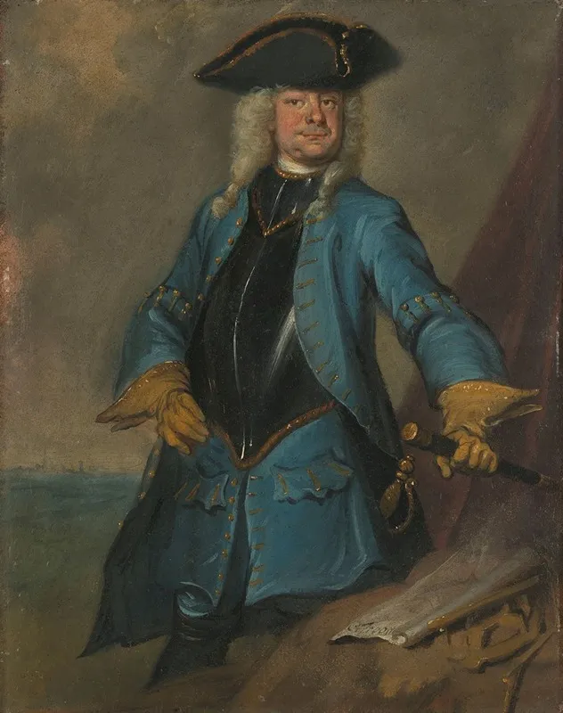 Gerrit Sichterman 1688 1730 Quartermaster General Of The Cavalry Colonel Of The Oranje Groningen Infantry Regiment Commandant Of Grave 2