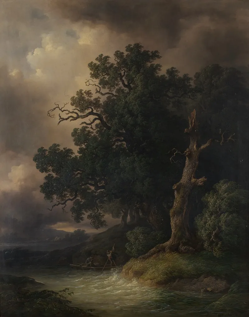 Gewitterlandschaft 3 Wall Art by Josef Kreutzinger - High-Resolution Digital Print