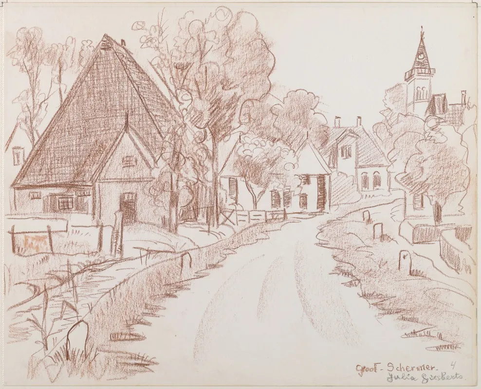 Gezicht In Grootschermer Wall Art by Julia Giesberts - High-Resolution Digital Print