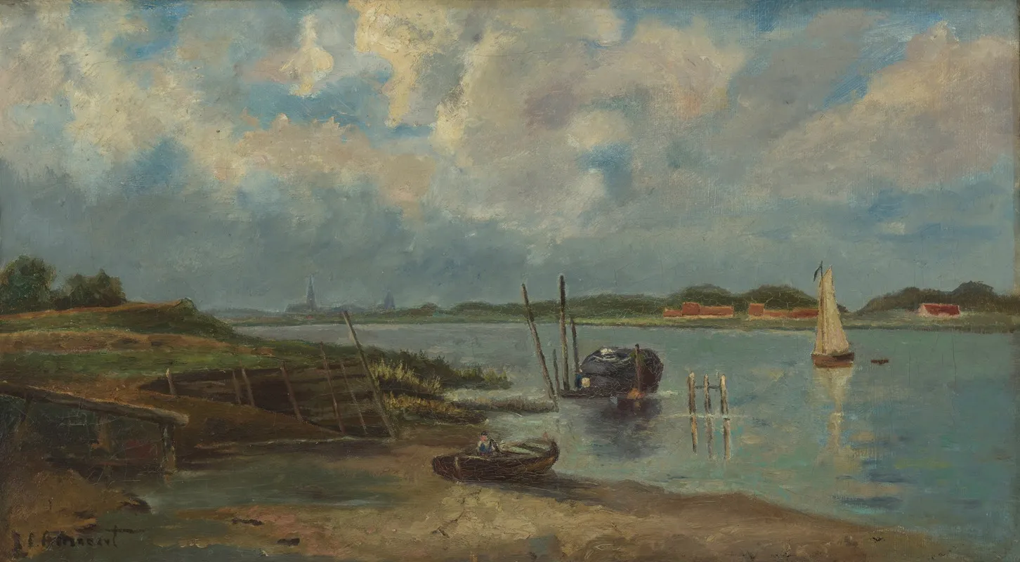 Gezicht Op De Schelde