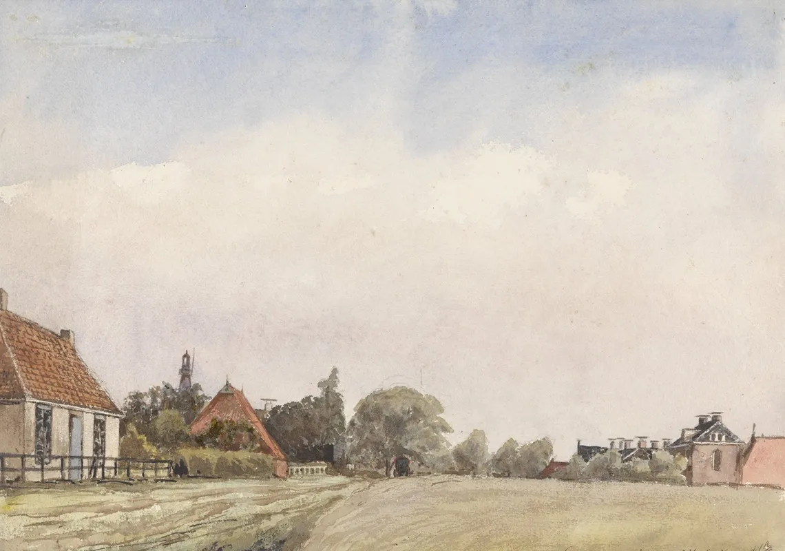 Gezicht Op Schiermonnikoog