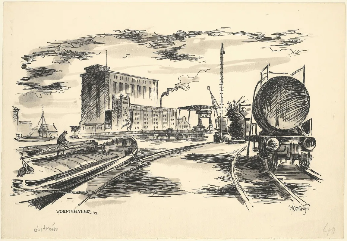 Gezicht Te Wormerveer Wall Art by Maarten Oortwijn - High-Resolution Digital Print