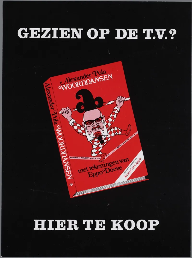 Gezien Op De T V Alexander Pola Woorddansen Hier Te Koop Wall Art by Eppo Doeve - High-Resolution Digital Print
