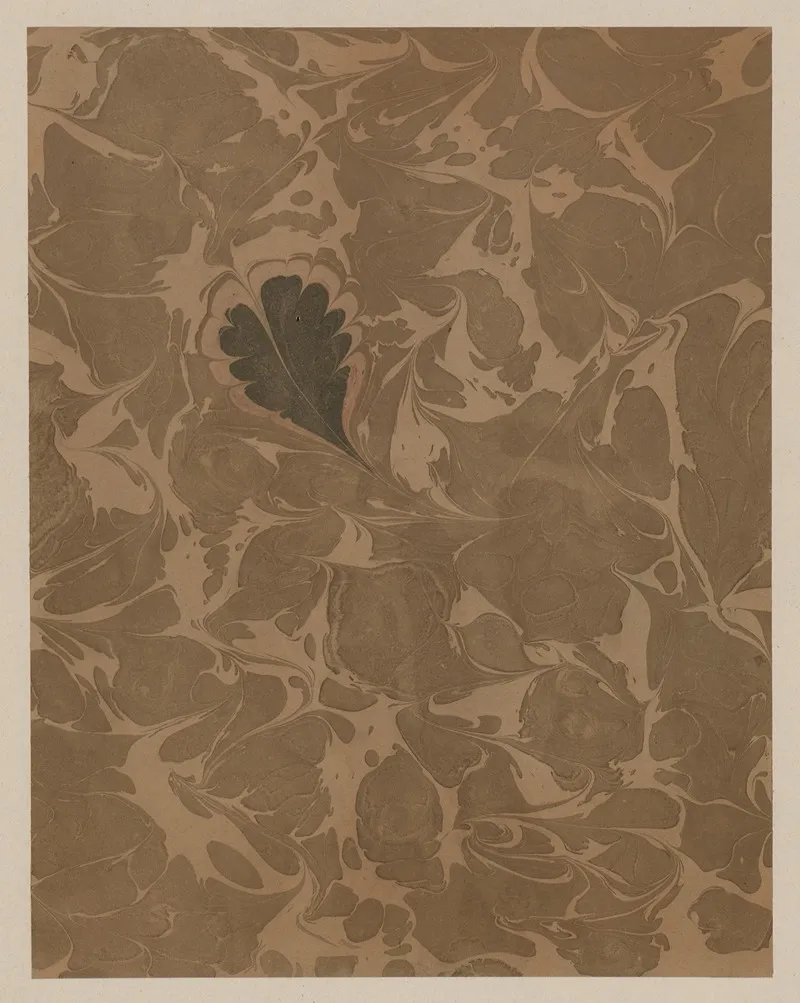 Gezogenes Marmorpapier 8