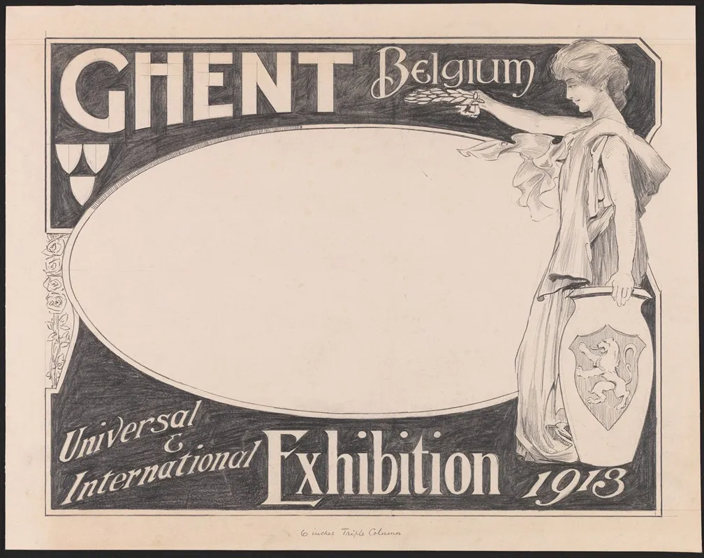 Ghent Belgium Universal International Exhibition 1913