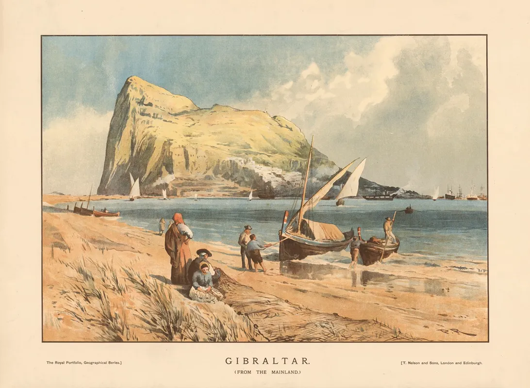 Gibraltar From The Mainland