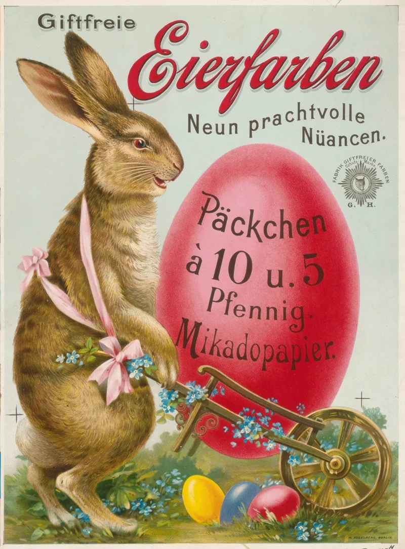 Giftfreie Eierfarben Neun Prachtvolle Nuancen Wall Art by W. Hagelberg AG - High-Resolution Digital Print