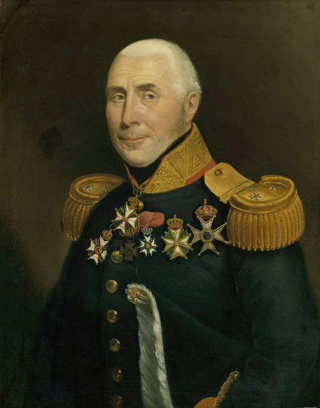 Gijsbertus Martinus Cort Heyligers 1770 1849 Lieutenant General In The Infantery Wall Art by Jan Kieft - High-Resolution Digital Print