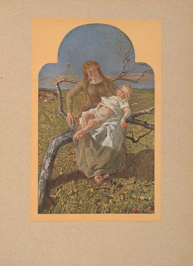 Giovanni‎ ‎segantini‎ Il ‎frutto‎ ‎dell‎ ‎amore