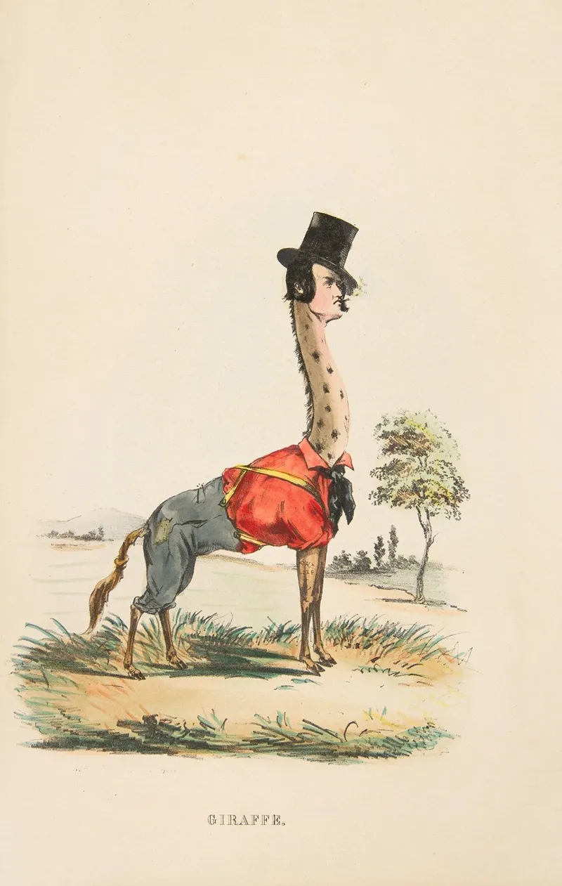 Giraffe John E Owens As Jakey