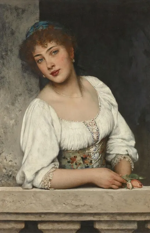 Girl At The Window