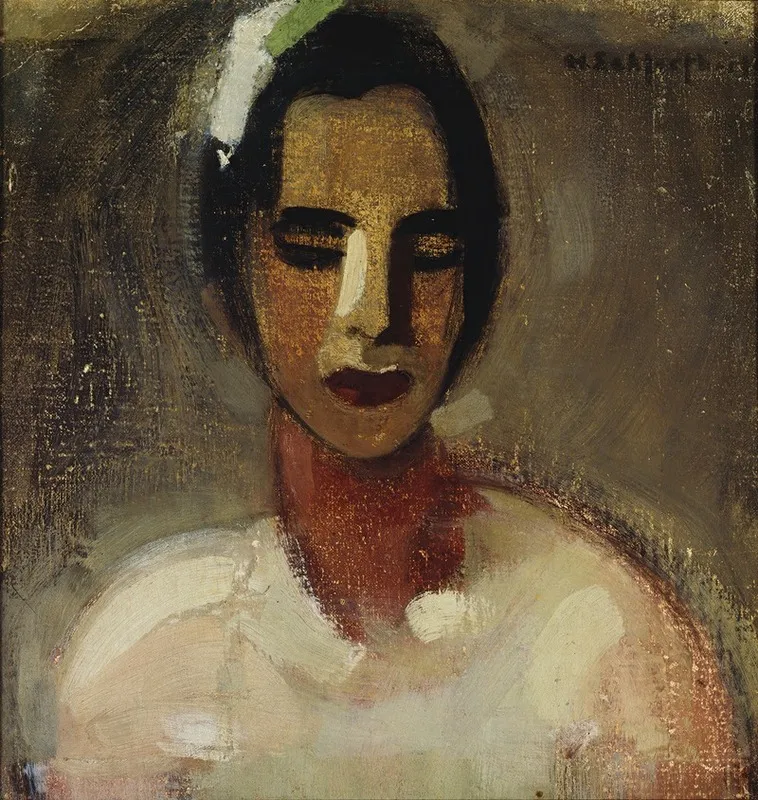 Girl From California I Wall Art by Helene Schjerfbeck - High-Resolution Digital Print
