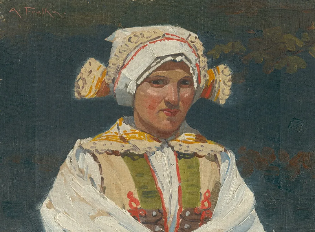 Girl In A Folk Costume 2