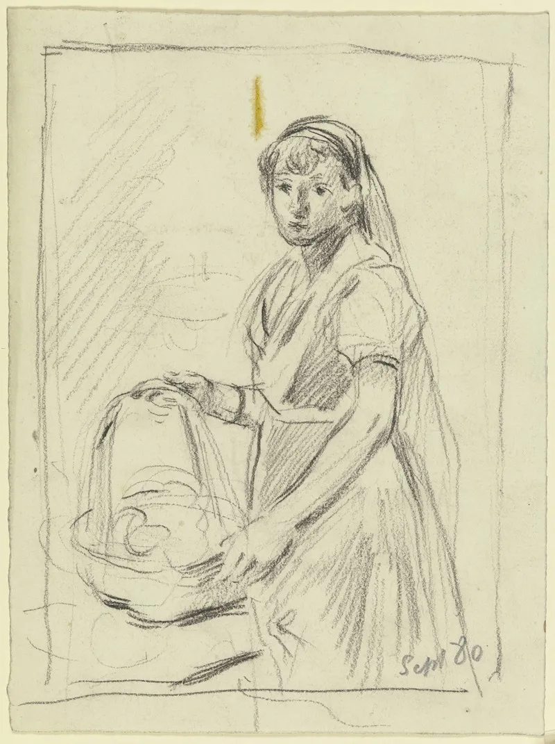 Girl With A Basket
