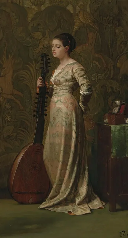 Girl With A Lute