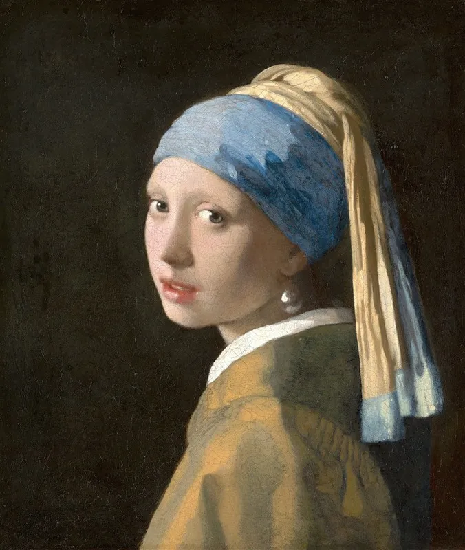 Girl With A Pearl Earring Wall Art by Johannes Vermeer - High-Resolution Digital Print