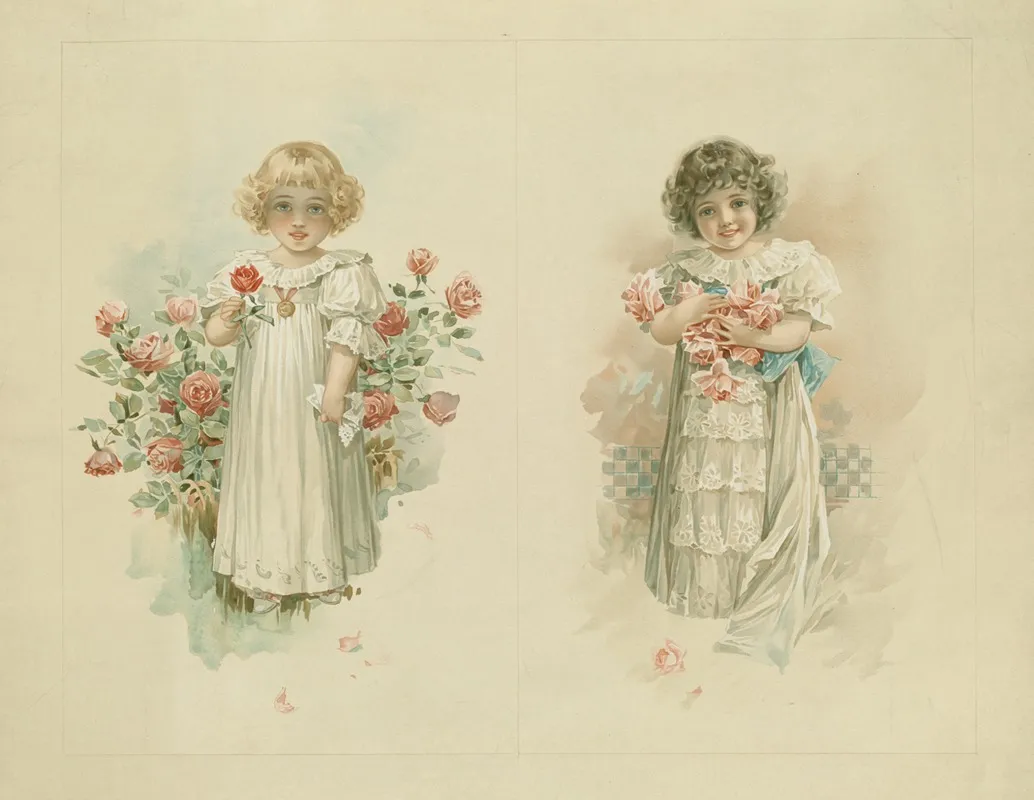 Girl With Roses