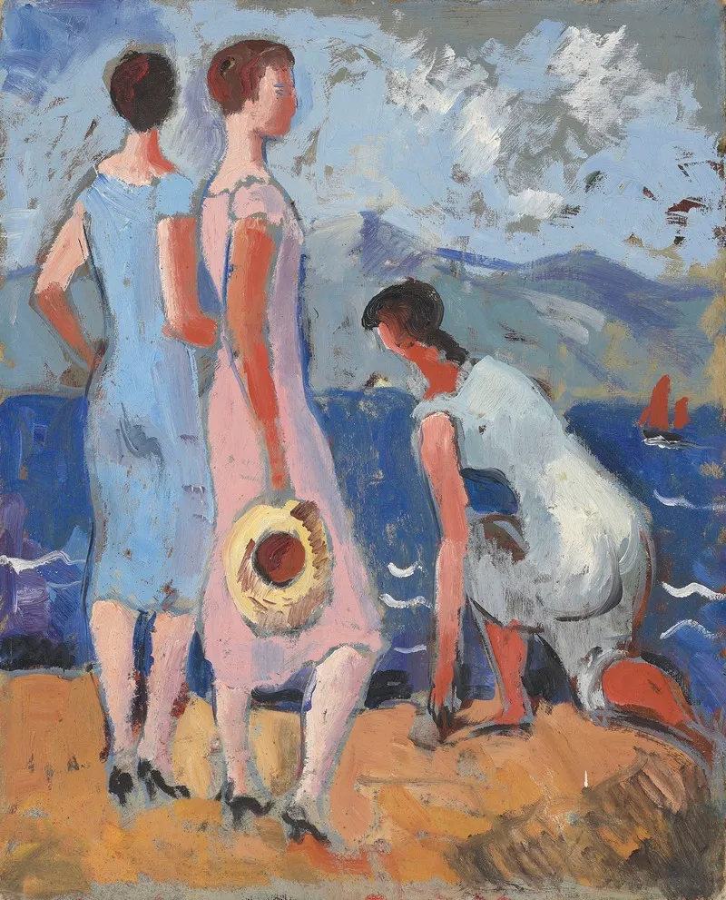 Girls By The Sea