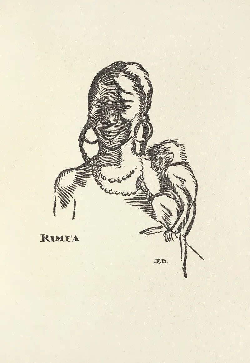 Girls In Africa Pl 04 Wall Art by Erick Berry - High-Resolution Digital Print