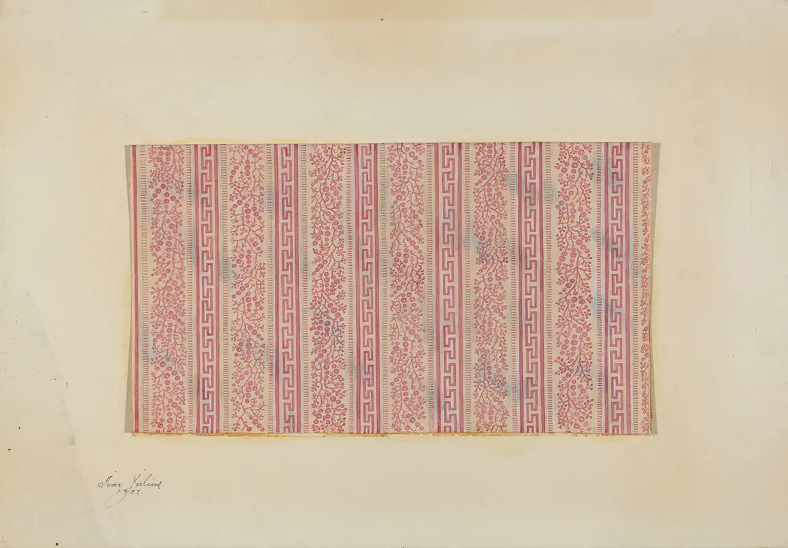 Girls Wrapper Textile Pattern