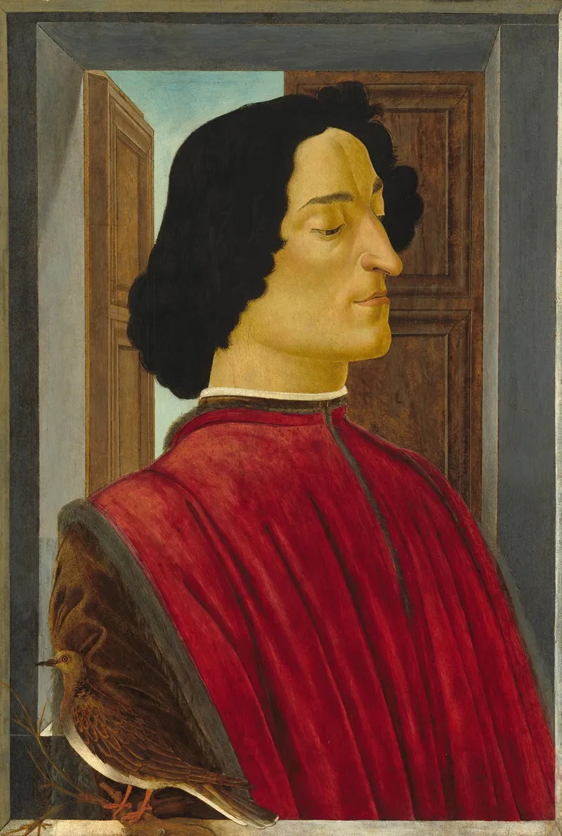 Giuliano De Medici Wall Art by Sandro Botticelli - High-Resolution Digital Print