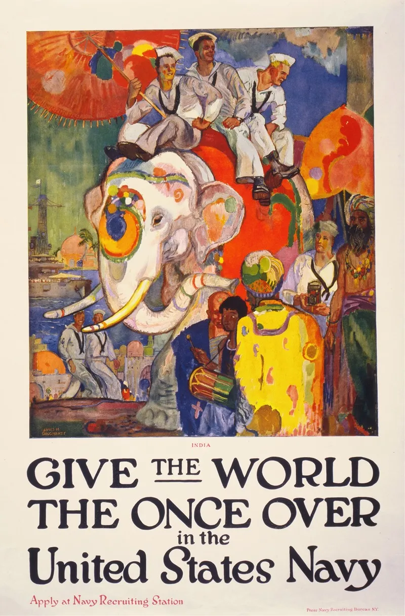 Give The World The Once Over In The United States Navy