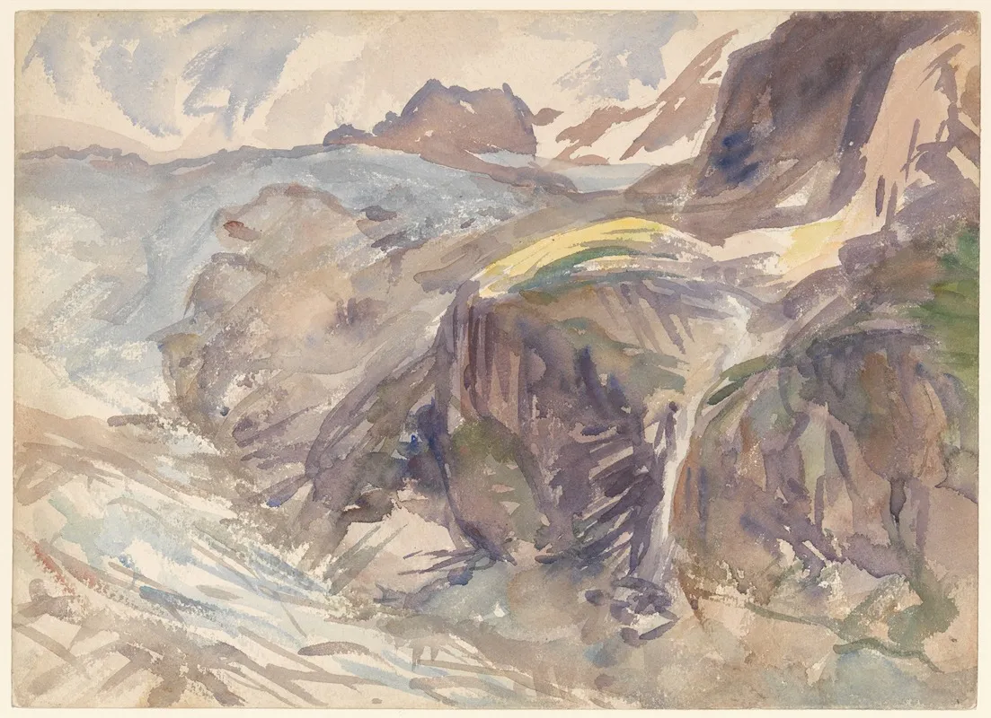 Glacier Wall Art by John Singer Sargent - High-Resolution Digital Print