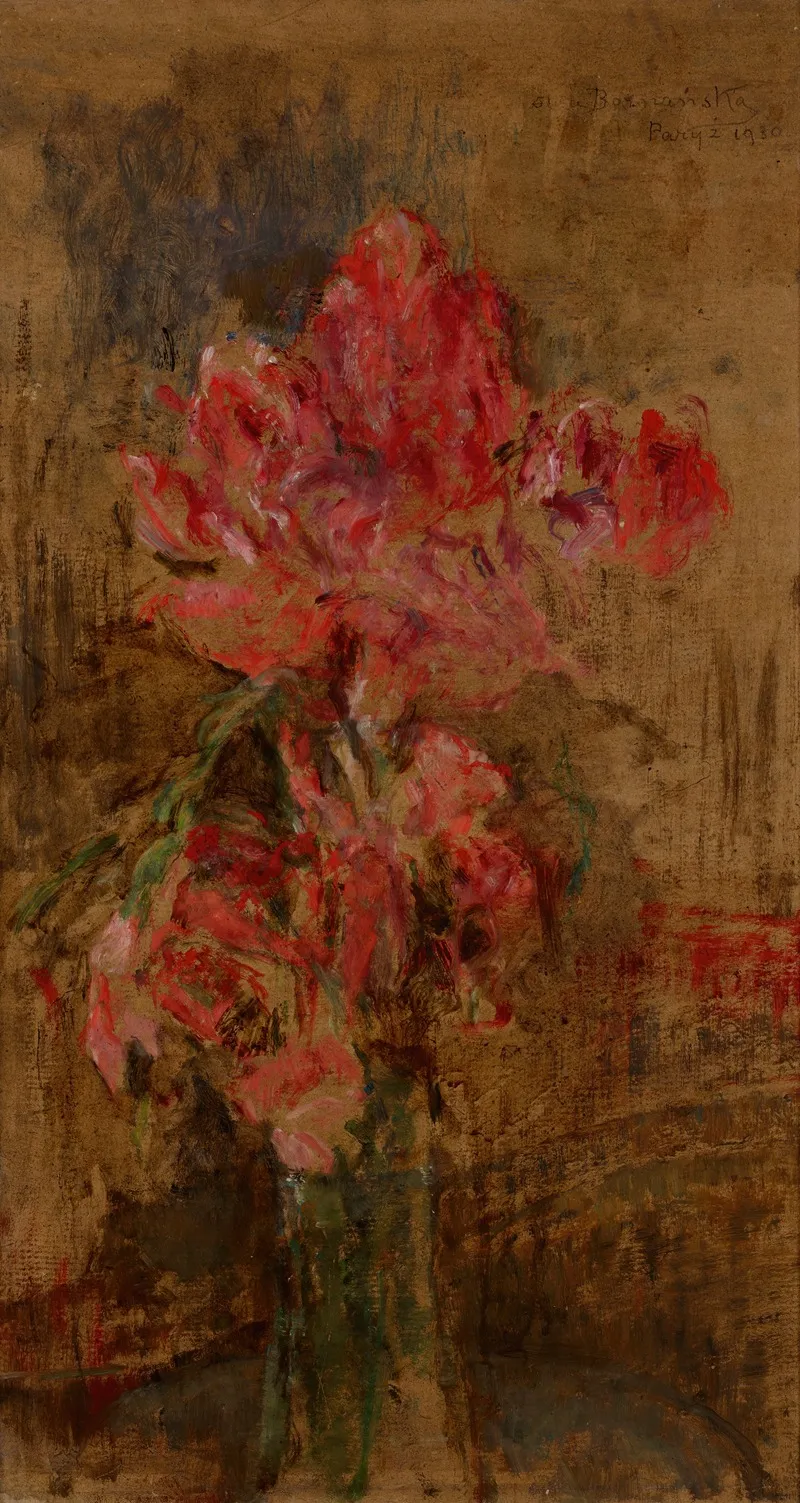 Gladioli 2 Wall Art by Olga Boznanska - High-Resolution Digital Print